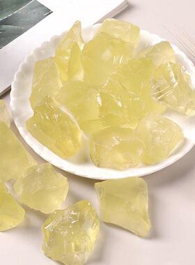 天然水晶香熏原石粉水晶扩香石磷灰石碎石紫水晶鱼缸原石