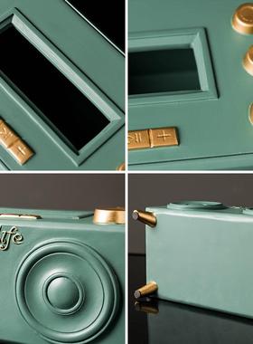 北欧轻奢音响纸巾盒创意家用客厅茶几餐桌收纳抽纸盒桌面装饰摆件