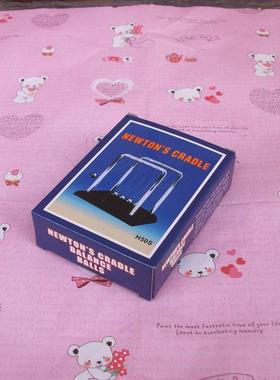 小号实木牛顿摆球撞球创意桌面碰球摇摆球工艺礼品装饰摆件