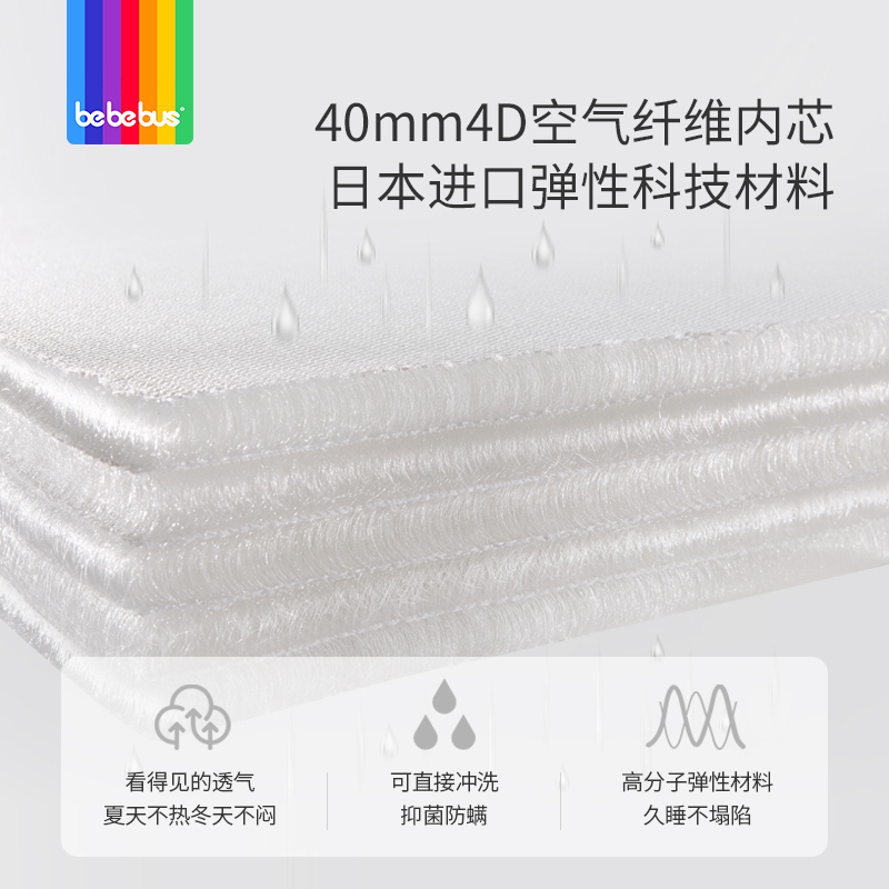 bebebus婴儿床垫宝宝新生床垫子 bebebus婴童床垫