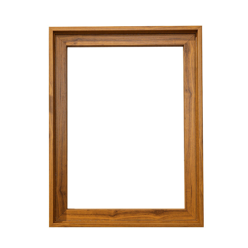 自油自画 美观大气实用简约木纹油画装饰装裱画框横竖款通用