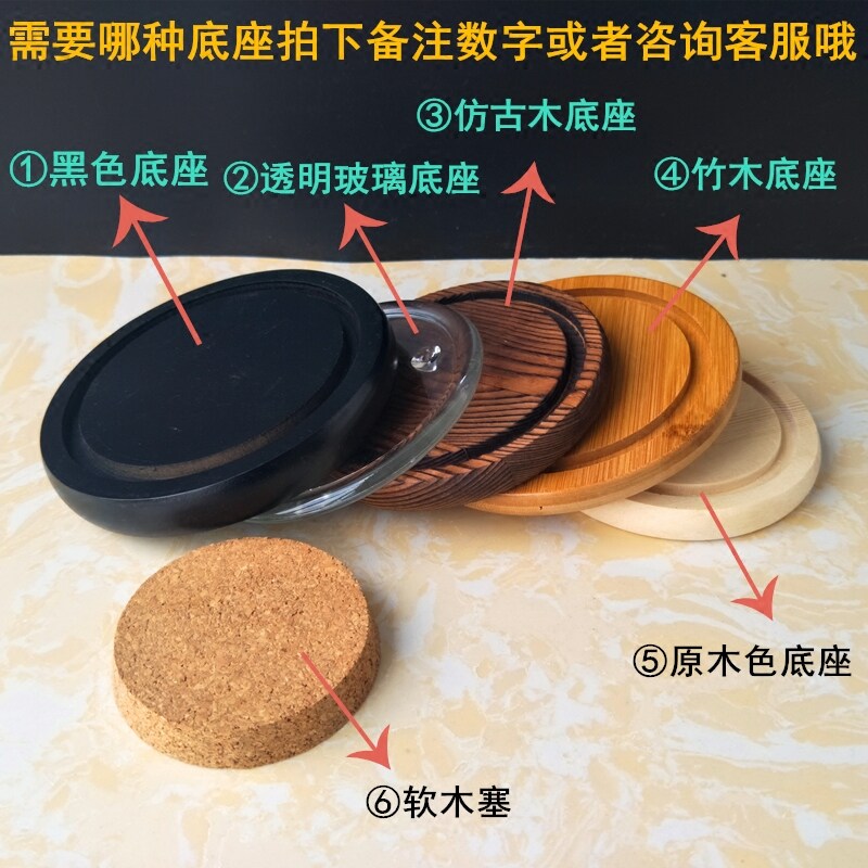 永生花透明罩软陶人偶蜡烛乐高模型 永昊家居摆件