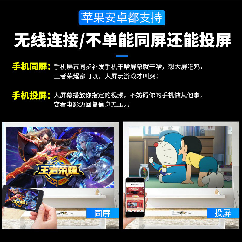 家用超高清4k手机无线wifi 3d投影仪 欢乐投梦之城投影机