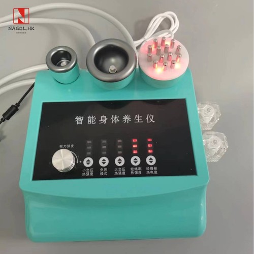 美容院迷你版蓝精灵负压拔罐刮痧养生仪疏通经络微电热能理疗仪 - 图1