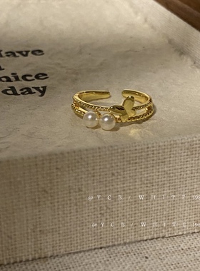 「昭和小蝴蝶」轻奢气质戒指！