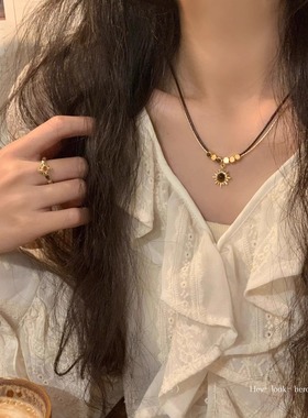 「落日黄昏时」小众项链！