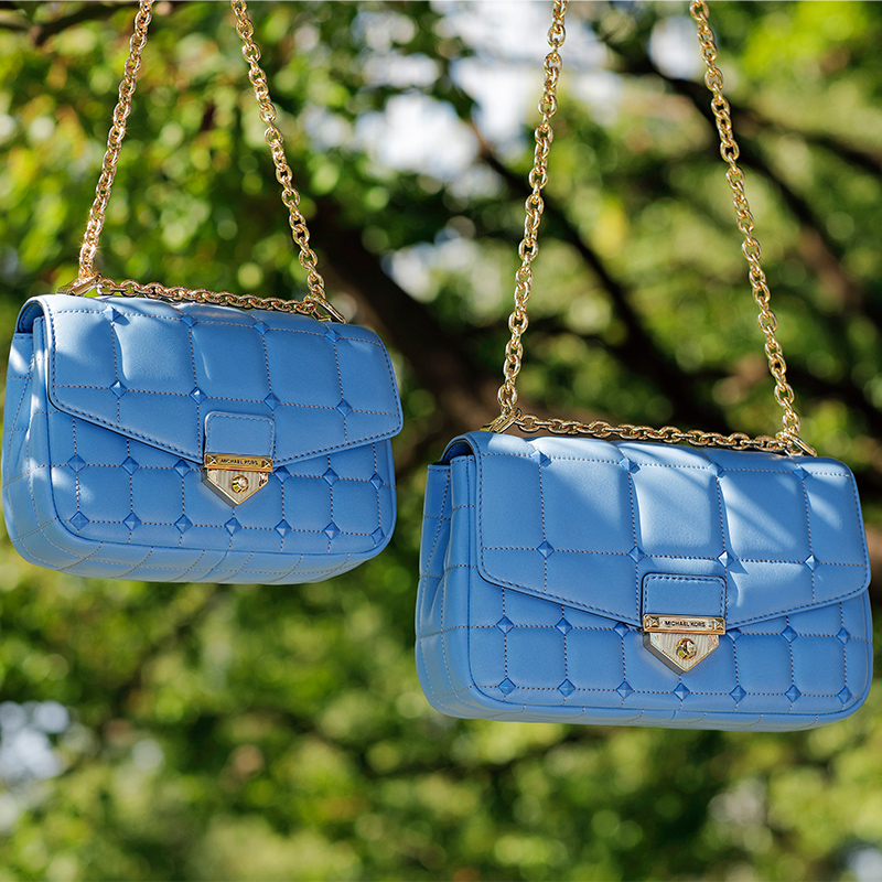 【新年礼物】mk soho小号羊皮枕头包 MICHAEL KORS女士包袋