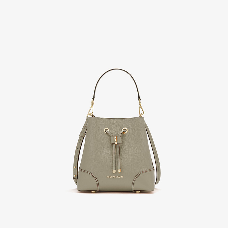 【七夕礼物】小号皮质水桶斜挎包 MICHAEL KORS女士包袋