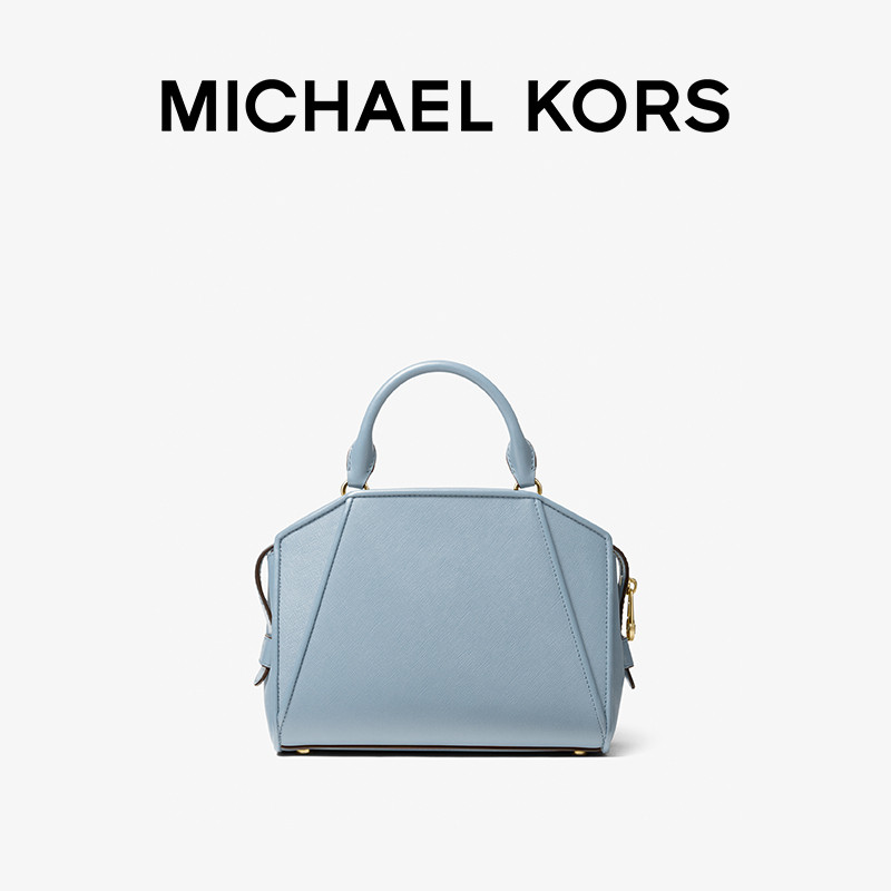 mk cleo小号皮质杀手包手提托特包 MICHAEL KORS女士包袋