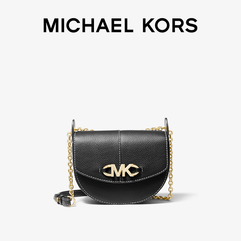 【新年礼物】mk izzy小号皮质马鞍包 MICHAEL KORS女士包袋