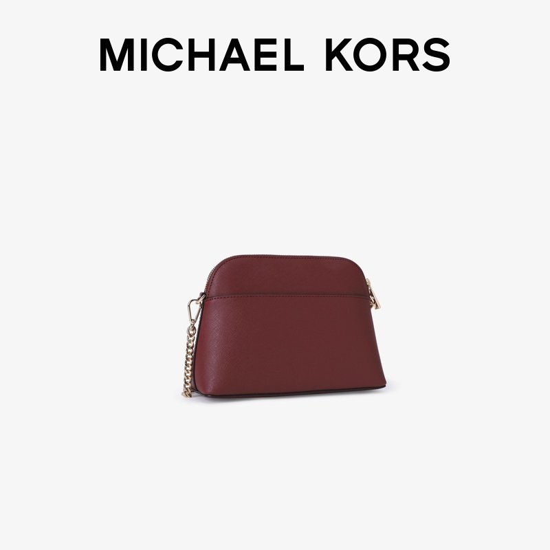 mk dome大号拼色链条铆钉贝壳包 MICHAEL KORS女士包袋