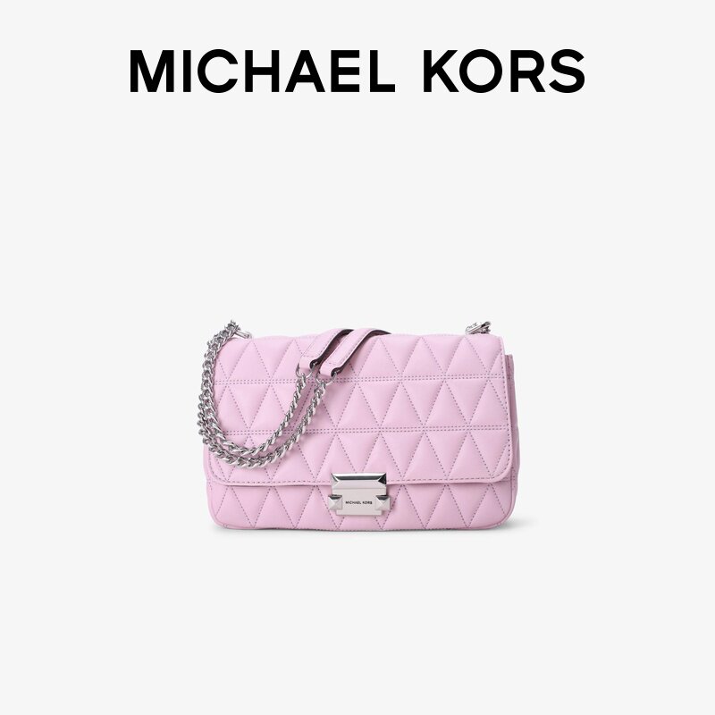 mk sloan大号链条复古绗缝斜挎包 MICHAEL KORS女士包袋