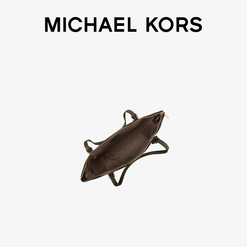 mk ciara大号老花迈克高仕托特包 MICHAEL KORS女士包袋