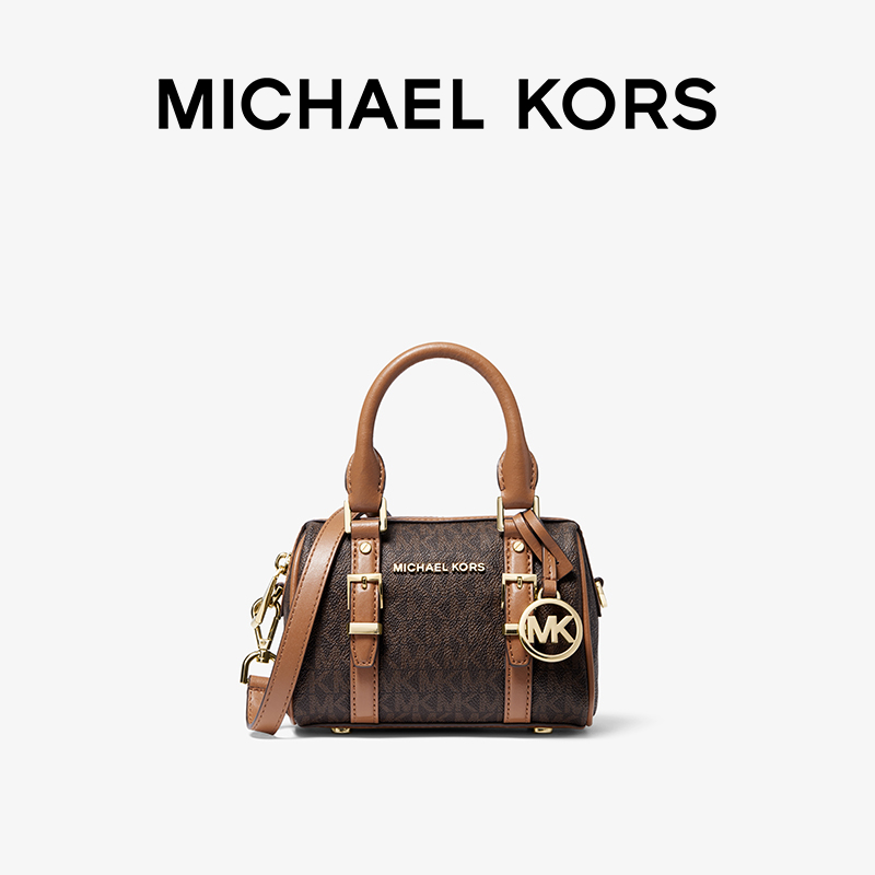 MICHAEL KORS Bedford女士超小号迷你波士顿包-图0