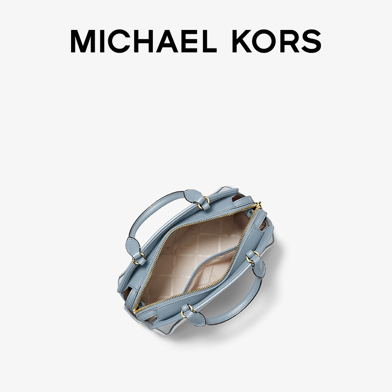 mk cleo小号皮质杀手包手提托特包 MICHAEL KORS女士包袋