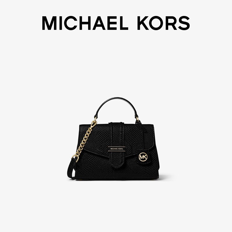 mk bleecker小号皮质单肩包 MICHAEL KORS女士包袋