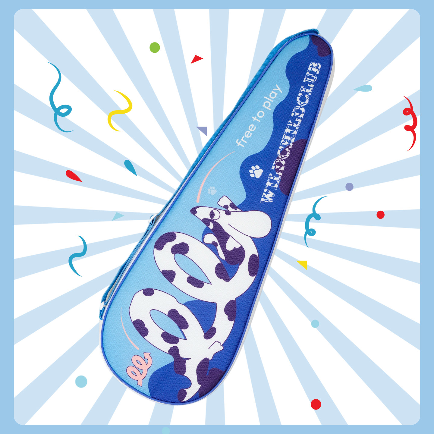 WCC 蜡笔小新联名羽毛球保护套 正版拍包运动便携手提单肩2只装,淘宝优惠券,粉丝福利购,淘宝优惠卷