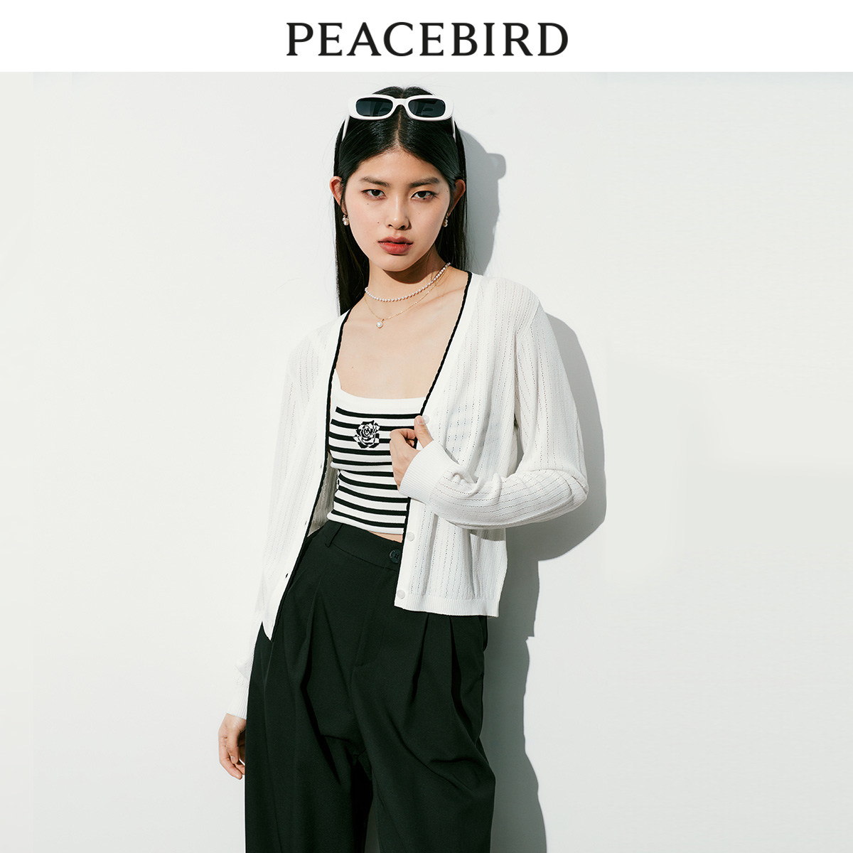  太平鸟outlets店毛针织衫