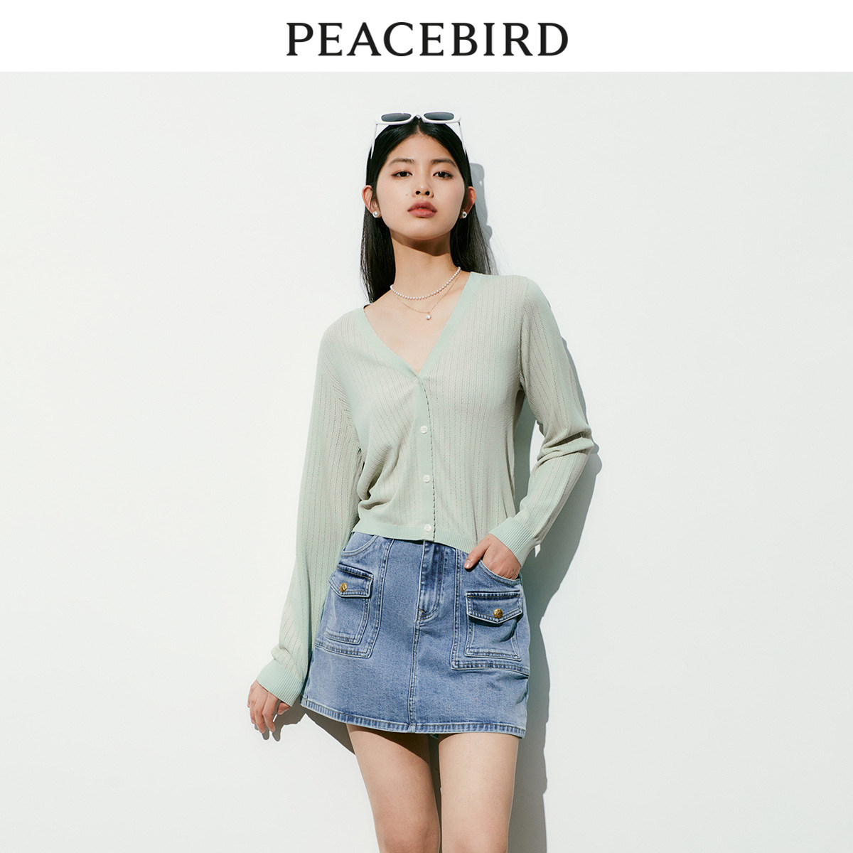  太平鸟outlets店毛针织衫