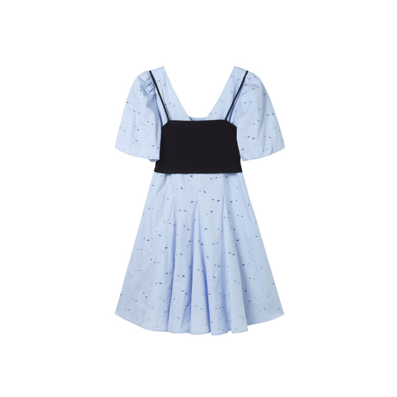 【商场同款】太平鸟女士时尚年连衣裙 太平鸟outlets店连衣裙