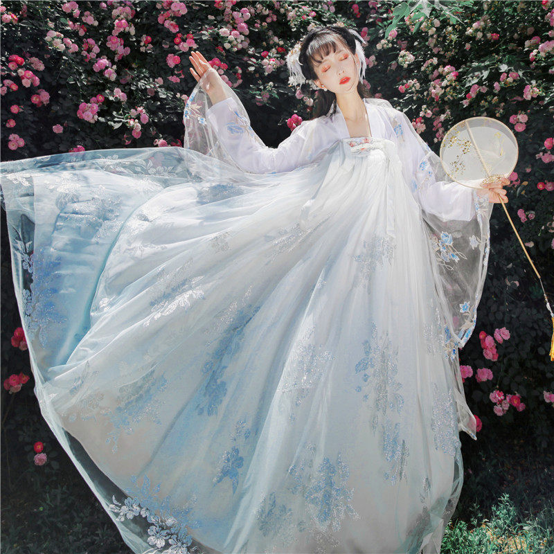 齐胸原创正品中国风夏季仙气襦裙 凯霖秋汉服