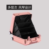 Металлический чемодан, коробка, алюминиево-магниевый сплав, 18 дюймов