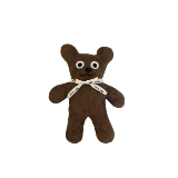 Оригинальная небольшая дизайнерская милая успокаивающая кукла, галстук-бабочка, с медвежатами, подарок на день рождения