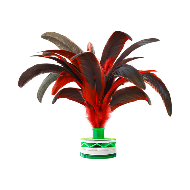 Big rooster feather shuttlecock is easy to beat and durable