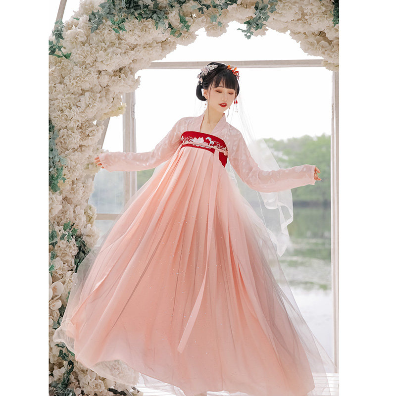 芙立诗正品原创清影齐胸中国风汉服 芙立诗汉服