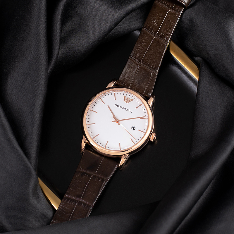 Armani men's watch simple and versatile men's watch AR2502