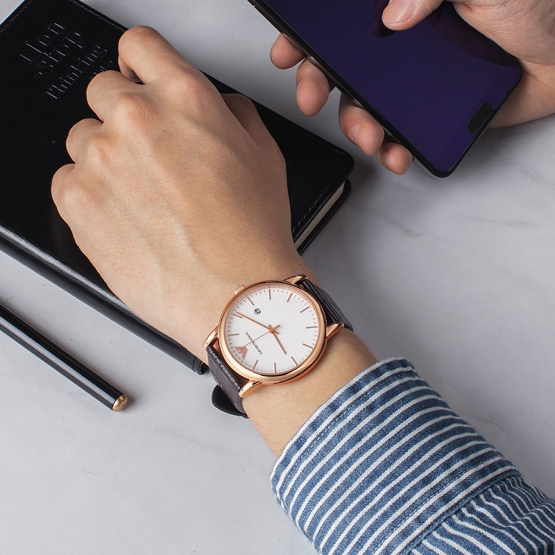 Armani men's watch simple and versatile men's watch AR2502