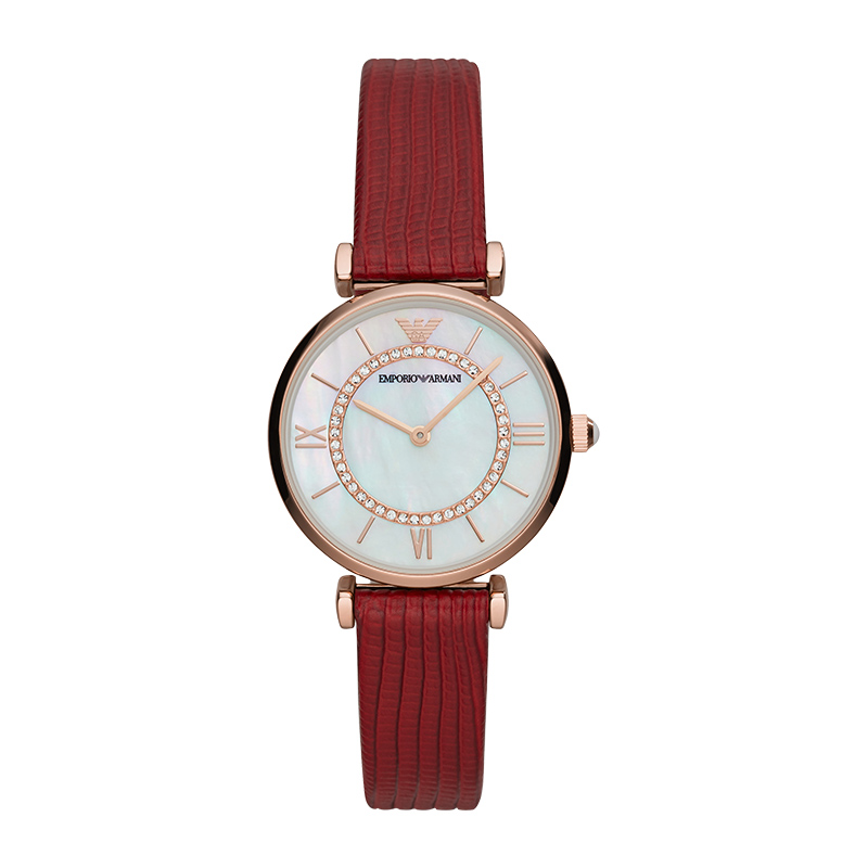 Armani watch women's mother-of-pearl ferris wheel quartz watch