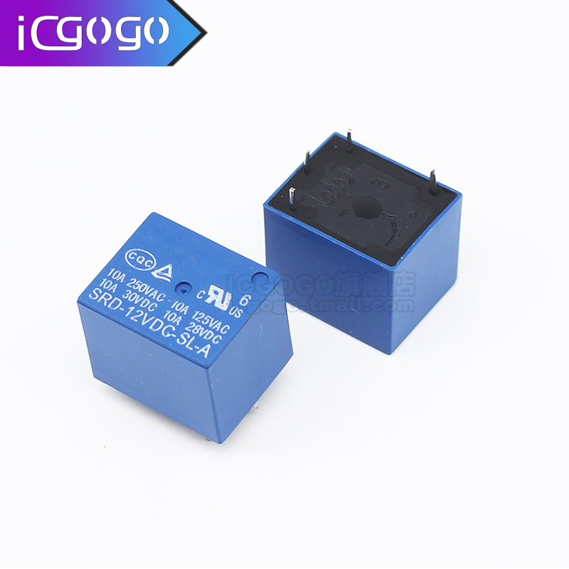 家电控制继电器SRD-3V/5V/6V/9V/12V/24V/48VDC-SL-A/C 4/5脚 15A - 图3