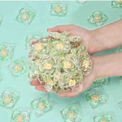 山茶花洗衣凝珠留香珠5D五合一洁净强力去污洗衣液球KK