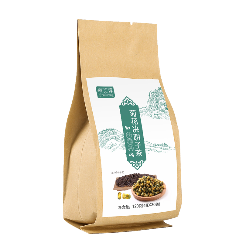 菊花决明子茶金银花2胎菊茶 俏芙蓉代用/花草茶