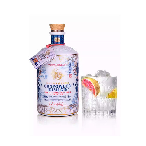 德拉姆山伯 鹿角兔·火耀金酒 (大熊猫公益保护版)爱尔兰原装进口 - 图1