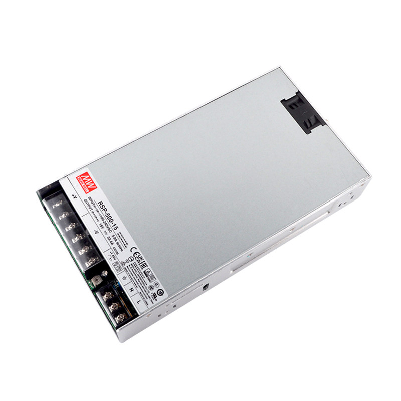 台湾明纬RSP-500-15开关电源500W15V33.4A带PFC工控机壳型替代SP_虎窝淘