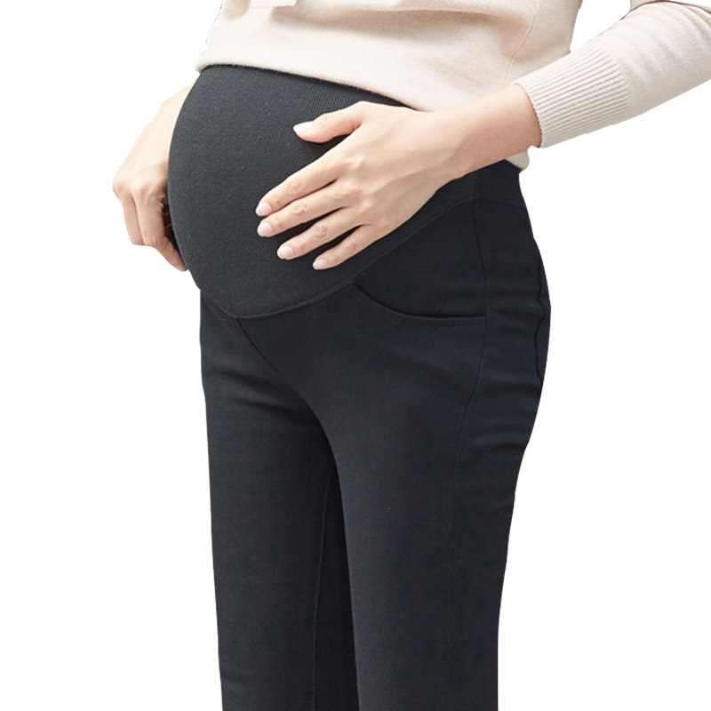 南方薄绒大码200斤秋冬款孕妇裤 舒威娜孕妇打底裤