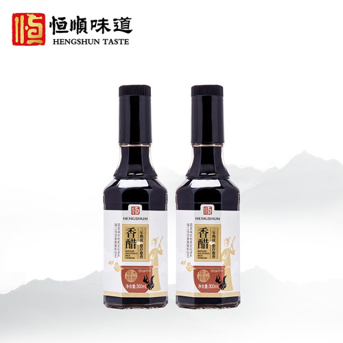 恒顺香醋三年陈300ml*2瓶 纯酿造食醋无保质期镇江特产陈醋调味醋 - 图0