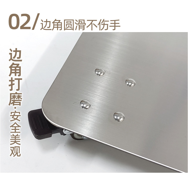 花叶®超低款不锈钢移动底托电饭煲带轮托盘咖啡机烤箱柜底座定制,淘宝优惠券,粉丝福利购,淘宝优惠卷