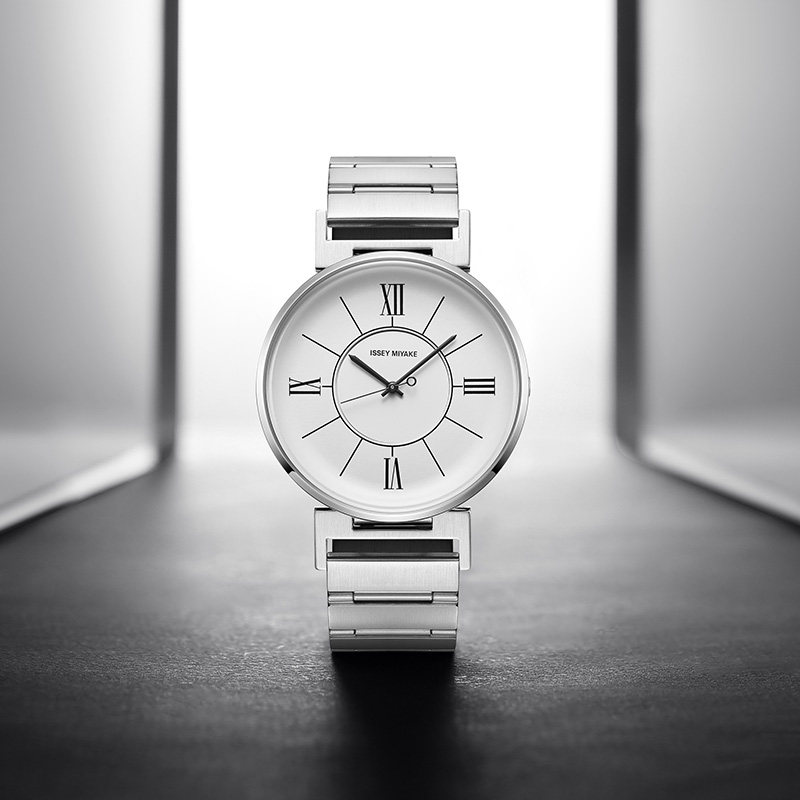 issey miyake三宅一生「新品50周年纪念款·和田智」钢带简约手表