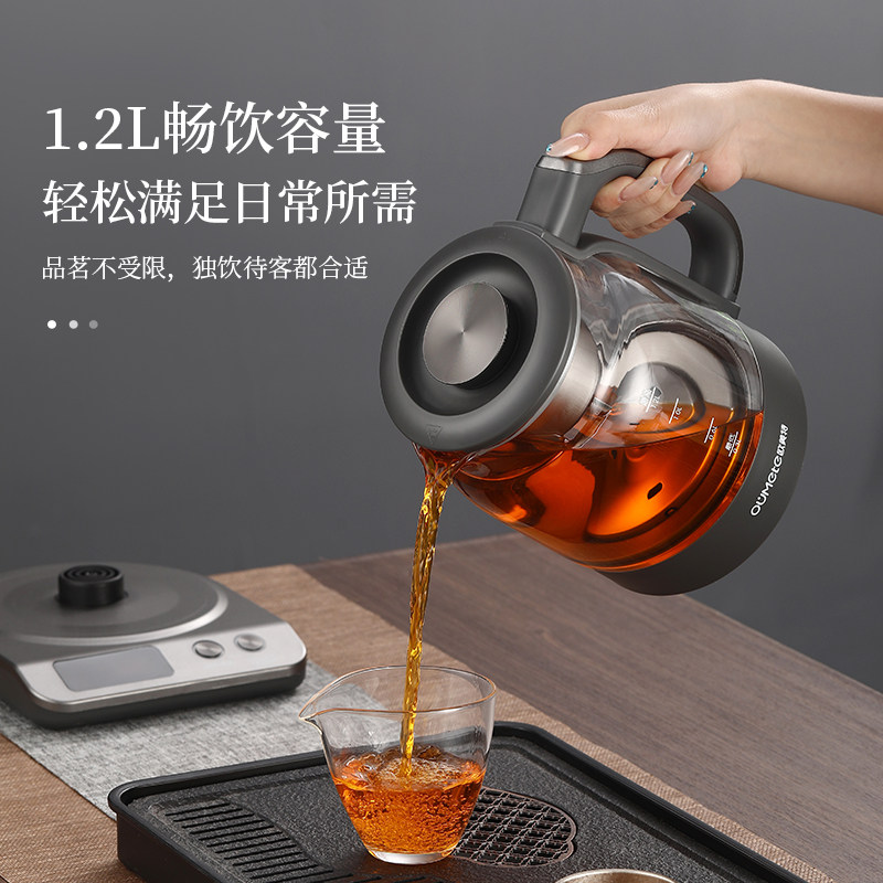 欧美特纯钛蒸汽煮茶壶家用养生花茶煮茶器自动保温高端烧水泡茶机,淘宝优惠券,粉丝福利购,淘宝优惠卷