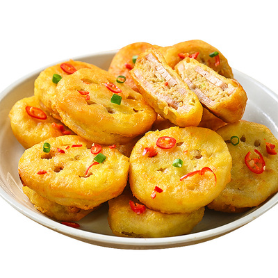 清多多鲜肉酥香藕夹炸藕合藕盒