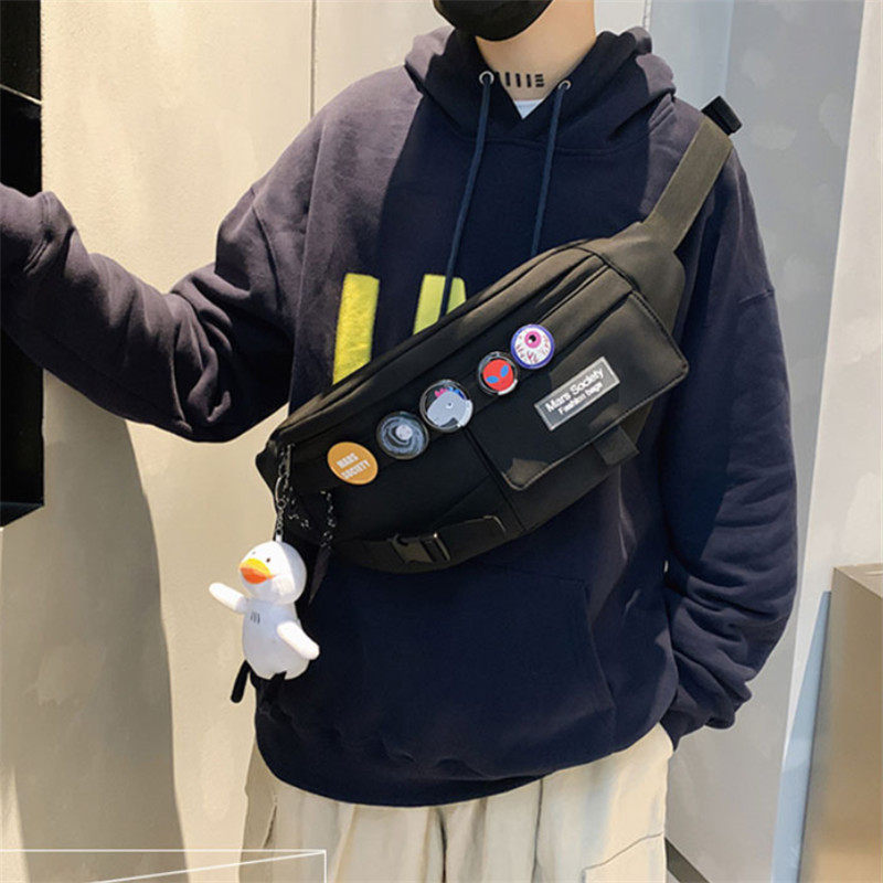 冠军帆布包2021年新款小背包斜挎包 欧瀚男士包袋