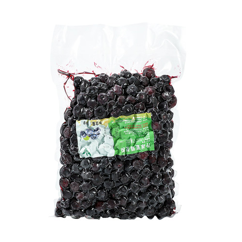 冷冻蓝莓果粒1kg 新鲜冰冻蓝莓颗粒果肉果汁果酱饮品奶茶专用原料 - 图3