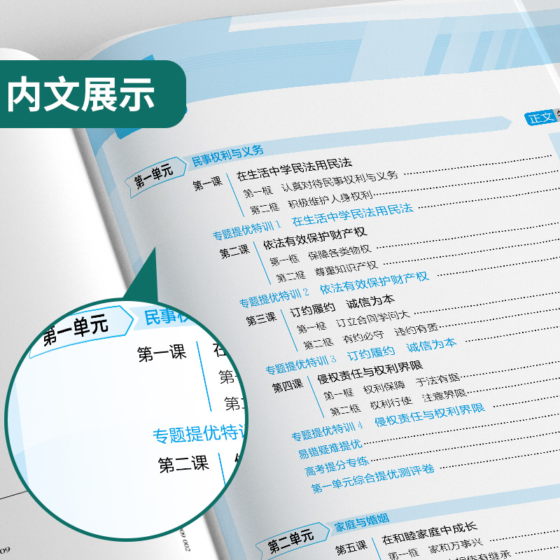 实验班全程提优训练高中思想政治选择性必修(2)·法律与生活人教版(配套新教材) 2024年春新版教材同步基础巩固高考拓展提分测-图2