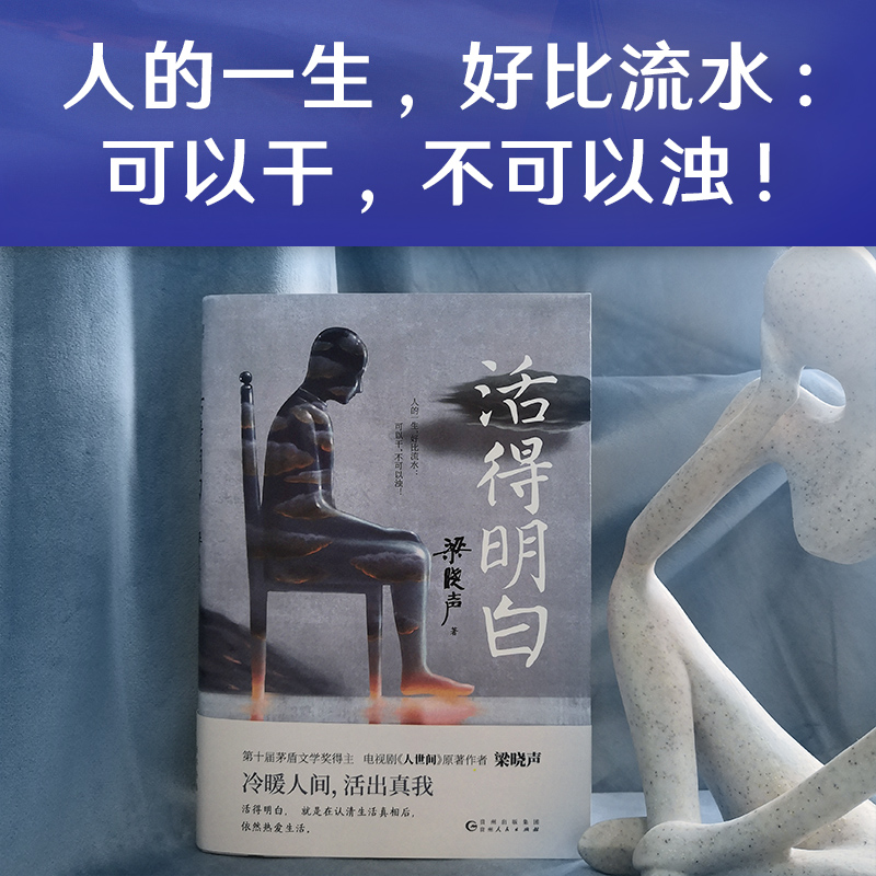 【当当网正版书籍】活得明白 第十届茅盾文学奖得主 电视剧《人世间》原著作者梁晓声 活得明白 就是在认清生活真相后依然热爱生活 - 图2