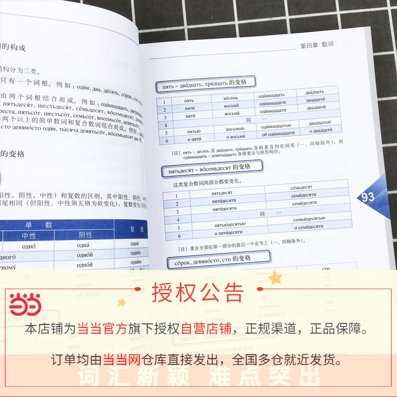 【当当网正版书籍】新编俄语语法 外研社 黄颖  俄语专业教学用语法教程 俄语语法教材 俄语专业四八级备考工具书 俄语学习书籍 - 图1