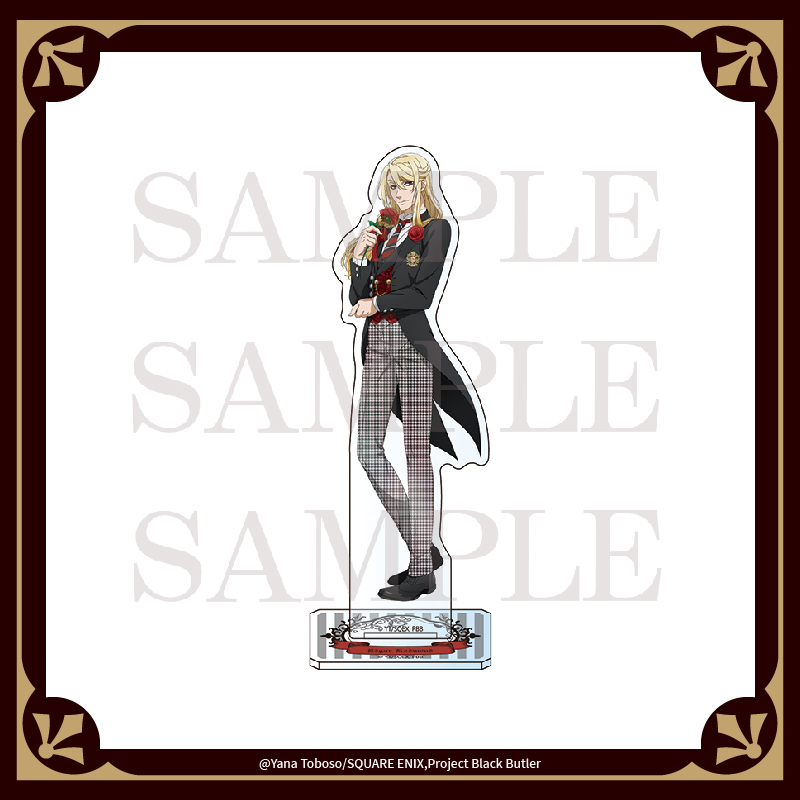 【现货ANIPLEX】黑执事 寄宿学校篇 立牌 锡巴斯查恩西雅尔周边 - 图3