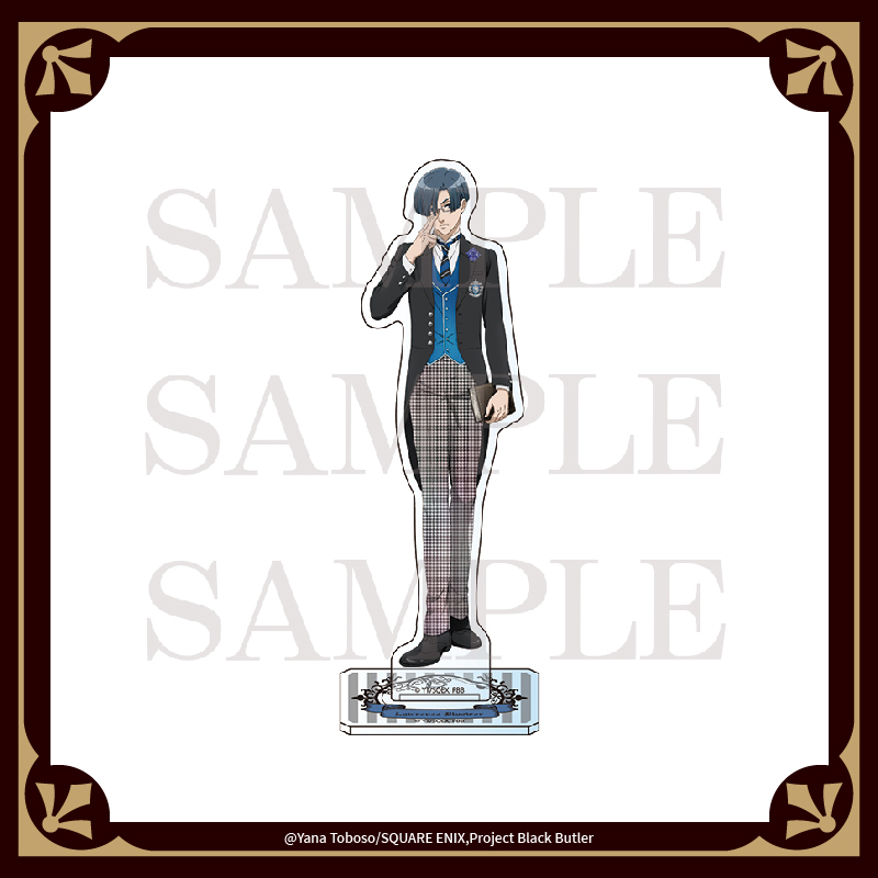【现货ANIPLEX】黑执事 寄宿学校篇 立牌 锡巴斯查恩西雅尔周边 - 图2